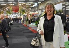 Dorien van Engelenburg van ABS bezoekt haar klanten op de beurs.